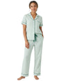 Image for Women's Printed Sleepwear Pants,Mint Green