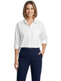 Image for Women's Plain Dress Shirt,White