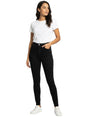 Image for Women's Plain Jeans,Black