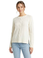 Image for Women's Textured Sweater,White