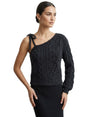Image for Women's Textured Top,Black
