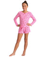 Image for Kids Girl's Printed Sleepwear Set 2 Pieces,Pink