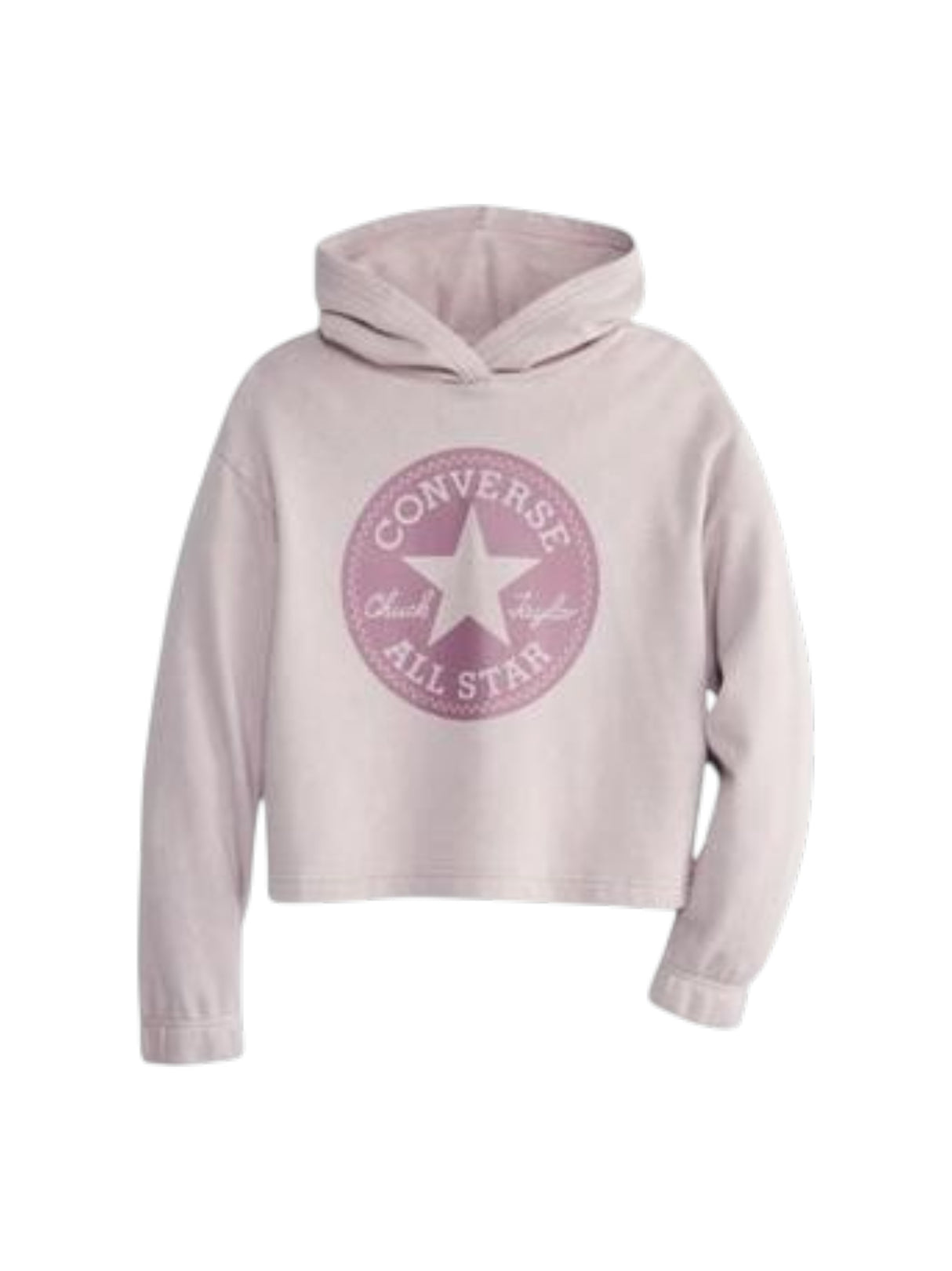 Image for Kids Girl's Brand Logo Printed Hoodies,Mauve