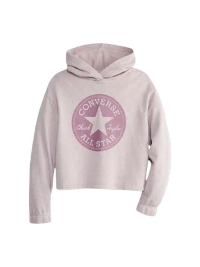 Image for Kids Girl's Brand Logo Printed Hoodies,Mauve