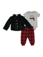 Image for Kids Boy's Printed Set 3 Pieces,Black