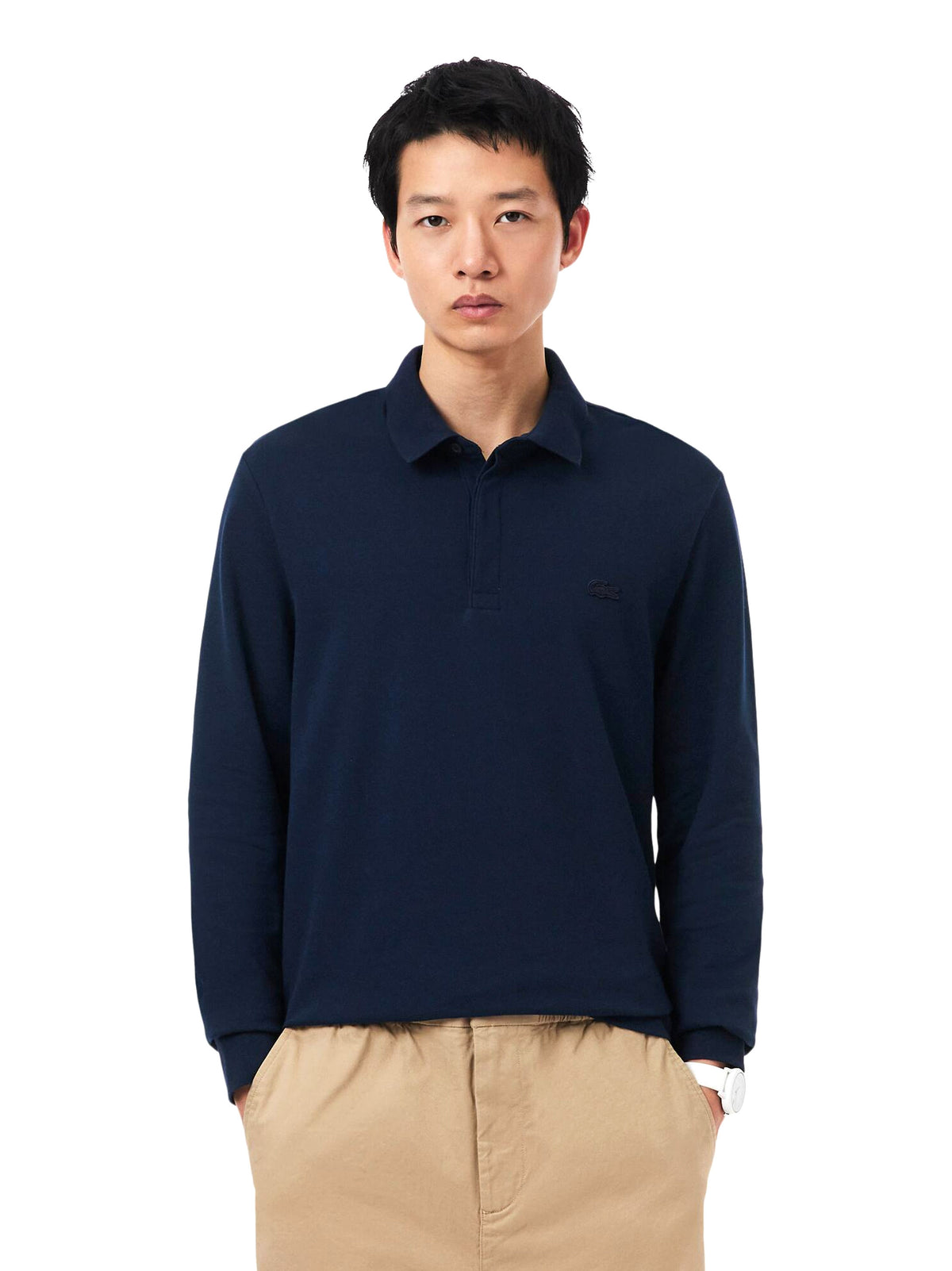 Image for Men's Textured Top,Navy