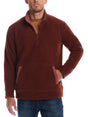 Image for Men's Textured Faux Fur Sweater,Brown