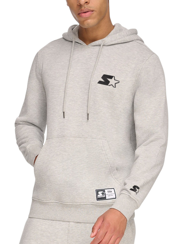 Image for Men's Brand Logo Printed Hoodies,Grey