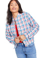 Image for Women's Printed Embroiderd Jackets,Multi