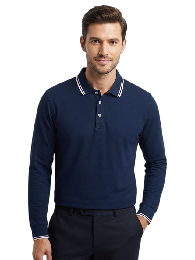 Image for Men's Plain Solid Top,Navy