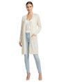 Image for Women's Plain Solid Cardigan,Light Beige
