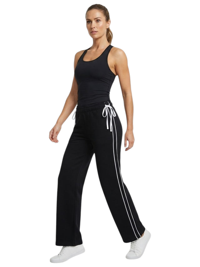 Image for Women's Striped Pant,Black