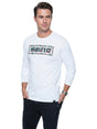 Image for Men's Brand Logo Printed Top,White
