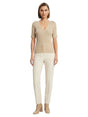 Image for Women's Ribbed Top,Beige