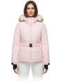 Image for Women's Quilted Ski Jacket,Light Pink