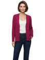 Image for Women's Strass Embellished Cardigan,Hot Pink