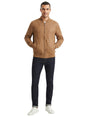 Image for Men's Textured Jacket,Brown