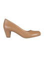 Image for Women's Plain Heeled Shoes,Dark Beige