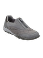 Image for Women's Quilted Zip Front Sneakers,Grey