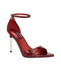 Image for Women's Plain Heeled Shoes,Cherry Red 