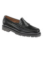 Image for Men's Plain s Penny Loafer Shoes,Black