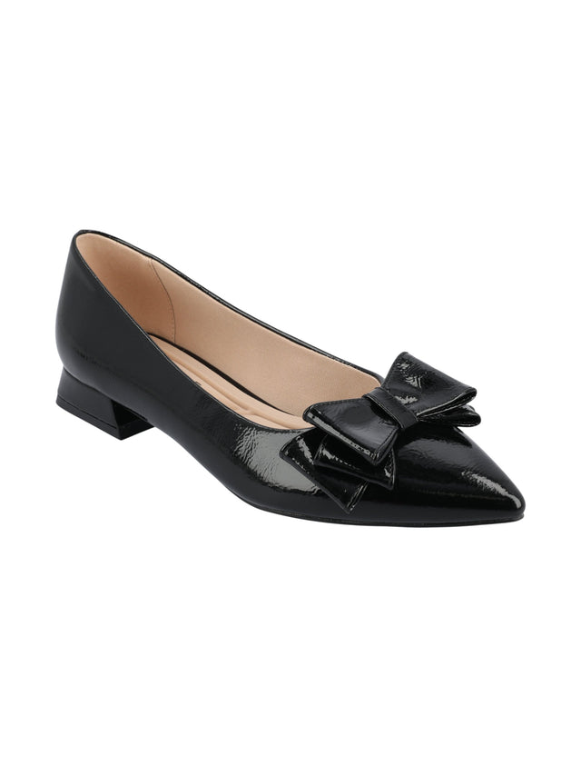 Image for Women's Textured Ophelia Flat Shoes,Black
