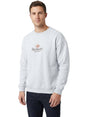 Image for Men's Brand Logo Printed Sweater,Grey