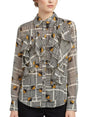 Image for Women's Printed Top,Multi