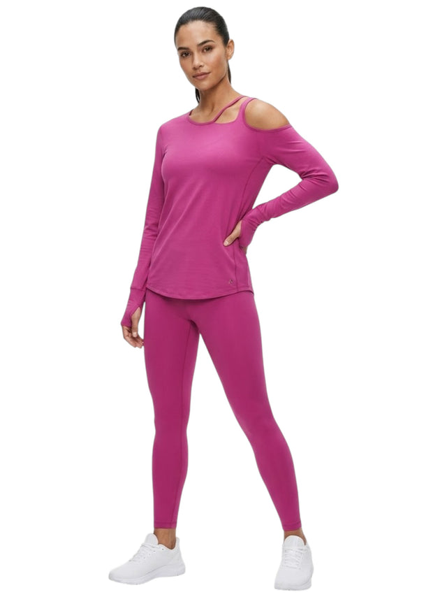 Image for Women's Plain Sport Top,Dusty Pink