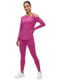 Image for Women's Plain Sport Top,Dusty Pink