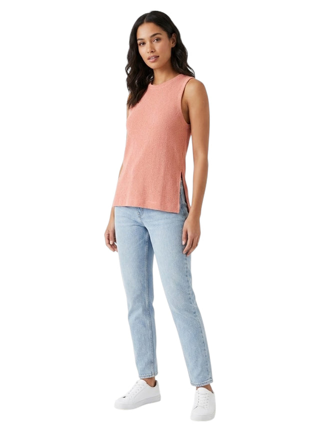 Image for Women's Textured Top,Light Pink