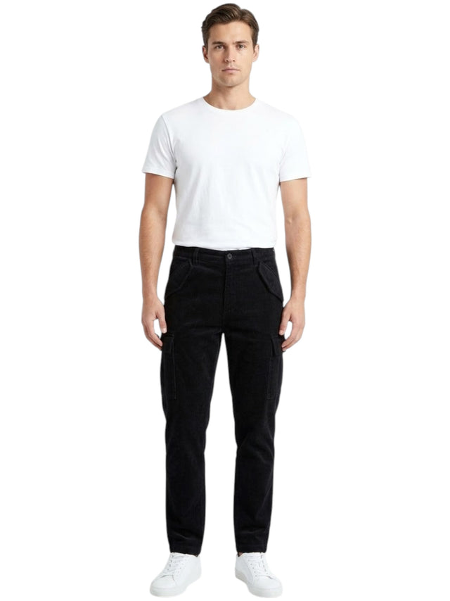 Image for Men's Textured Pants,Black