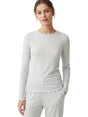 Image for Women's Plain Sleepwear Top,Grey