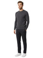 Image for Men's Textured Knitted Sweater,Grey