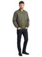 Image for Men's Textured Jackets,Olive