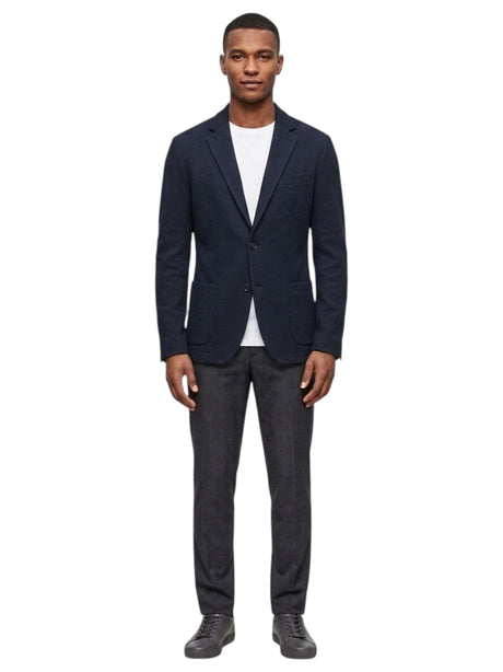 Image for Men's Plain Blazer,Navy