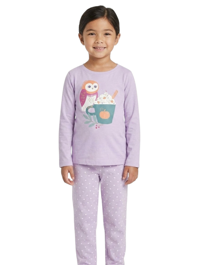 Image for Kids Girl's Printed Top,Mauve