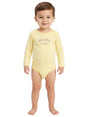 Image for Kids Boy's Plain Bodysuit,Yellow