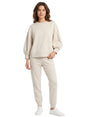 Image for Women's Plain Solid Sweater,Beige