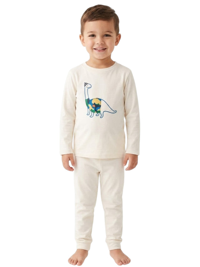 Image for Kids Boy's Printed Top,Beige