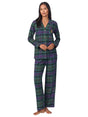 Image for Women's Plaid Sleepwear Set,Multi