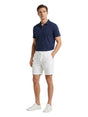 Image for Men's Plain Solid Linen Short,White