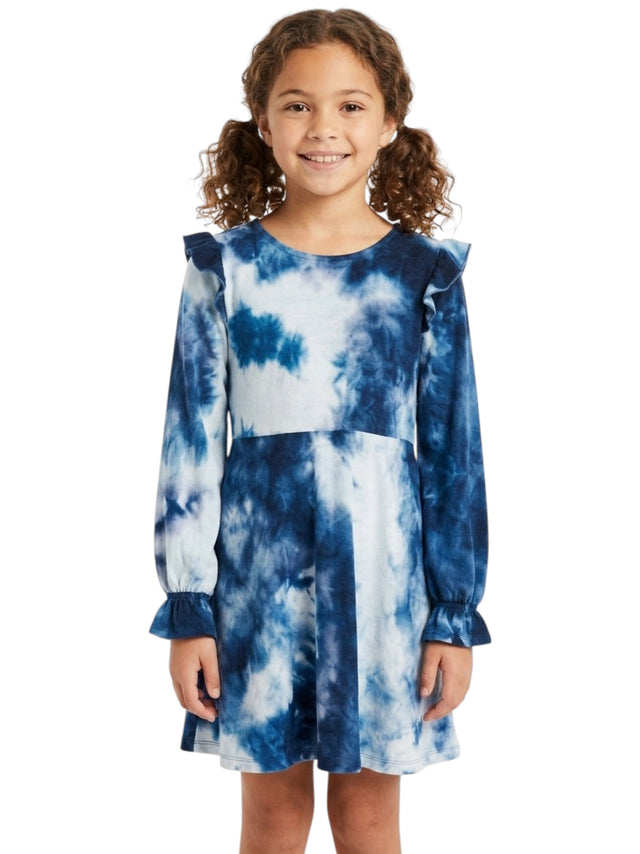 Image for Kids Girl's Colorblocked Dress,Multi