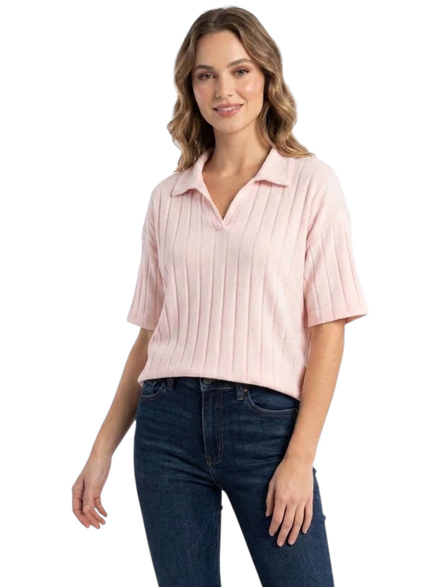 Image for Women's Textured Top,Pink