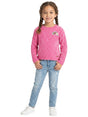 Image for Kids Girl's Knitted Sweaters,Pink