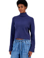 Image for Women's Ribbed Top,Navy