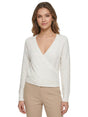 Image for Women's Textured Top,White
