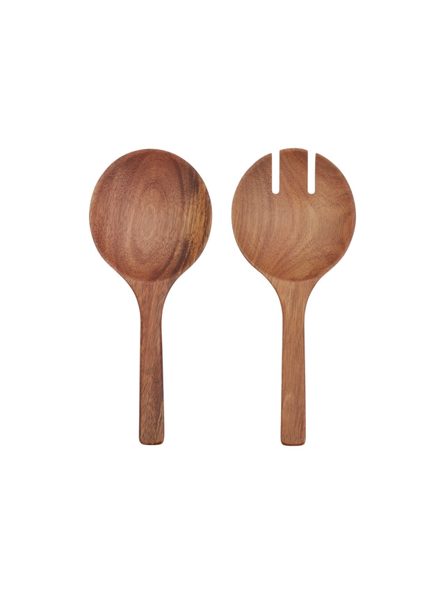 Image for Wooden Salad Servers