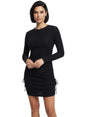 Image for Women's Ribbed Dress,Black