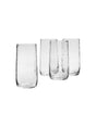 Image for Textured Highball Glasses